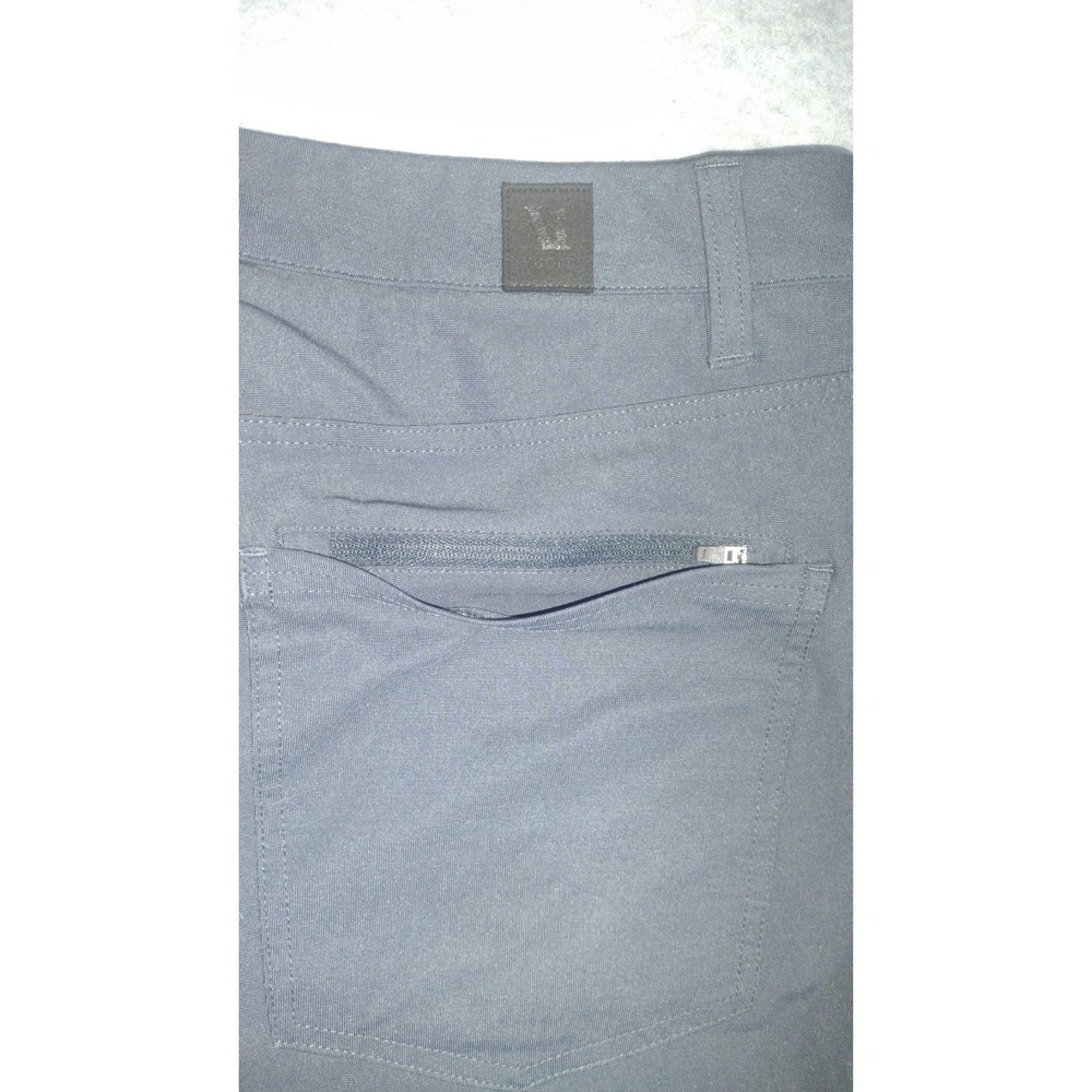 Vuori Pants Men Size 36X29 GrayHigh Rise Straight Leg Athleisure Stretch - Picture 3 of 12